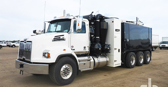 2019 Western Star vac truck 2019 Western Star 4700 vac truck sold at Ritchie Bros